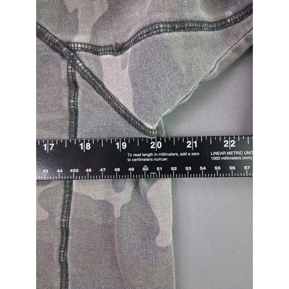 Ragdoll Camo Sweatshirt Distressed Crewneck Pullover Gray Camouflage Small S - Picture 6 of 8